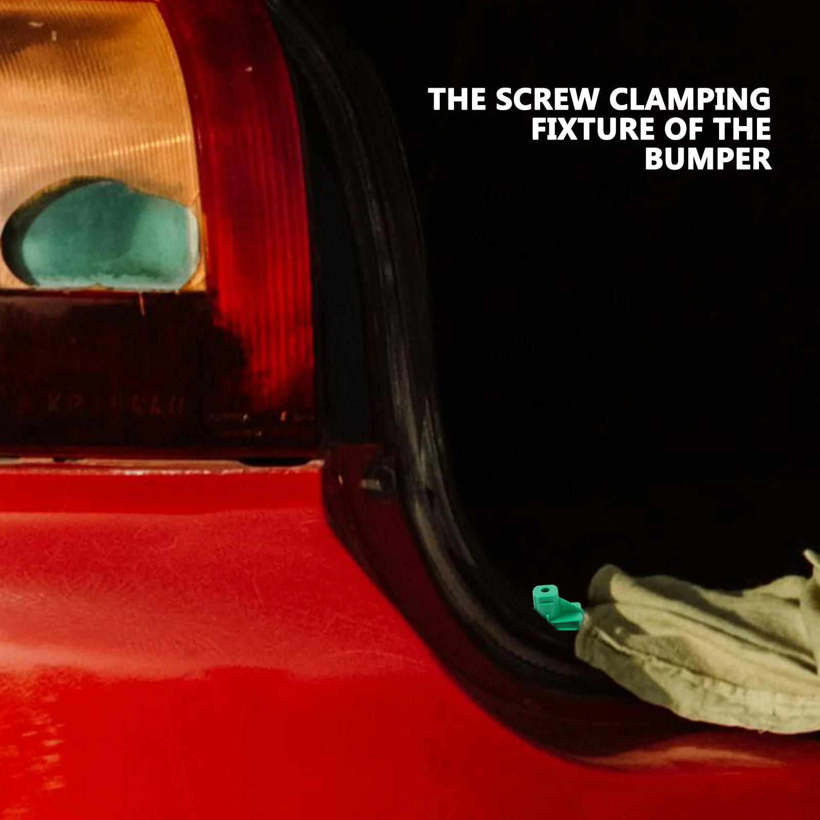 50개 범퍼 클립 자동차 바디 패스너 나사형 자동차 고정 클립 키트 플라스틱 푸시 클립 범퍼 자동차 부품용