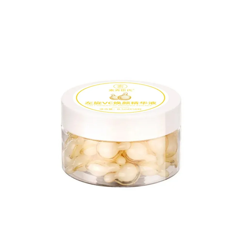 

50Pcs/Set Face Care Collagen Face Serum Whitening Formula Moisturizing Effect Capsules Essence Collagen Boost Moisturizing Serum