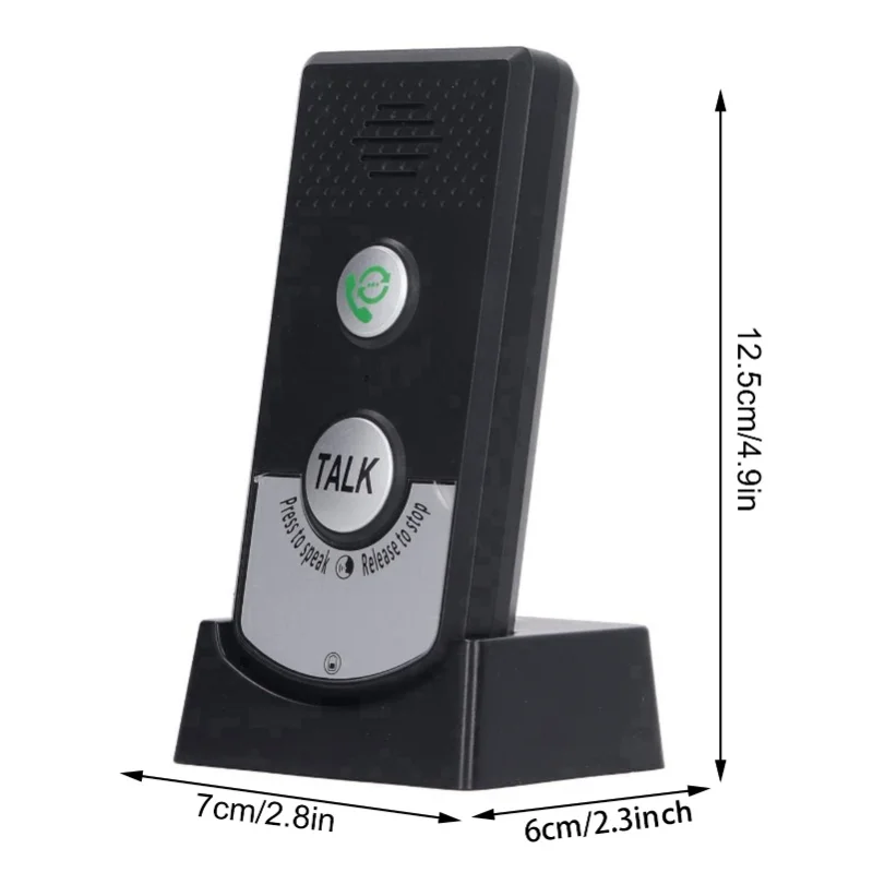 2 Way Voice Intercom Super Long Range Wireless Intercomunicador Rainproof Intercom Doorbell System Unit