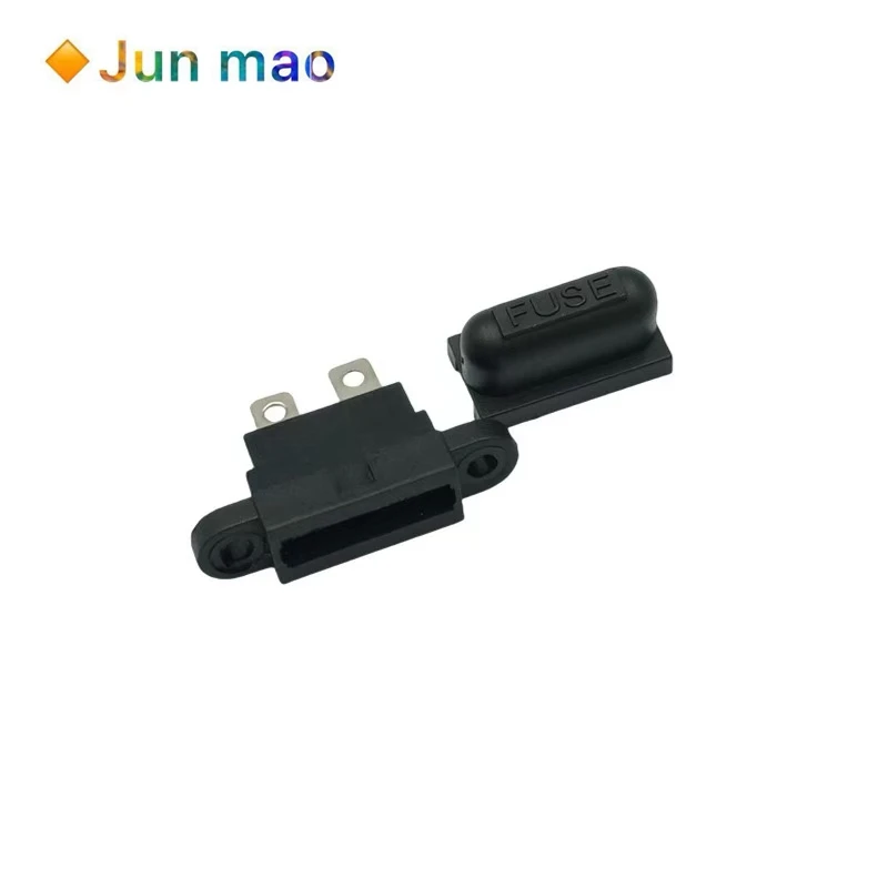 2/5PCS Waterproof Auto Standard Middle Fuse Holder + 1-50A Car Boat Truck ATC ATO Blade Fuse 3A 5A 10A 15A 20A 25A 35A 40A 50A