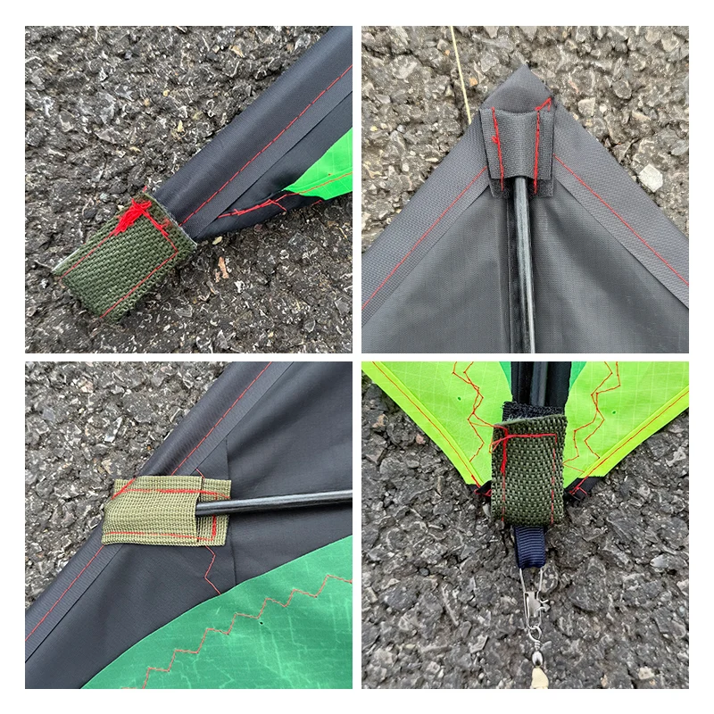 Paradise Bird Grote Delta-vlieger met 100 m lijn Buitenplezier Gemakkelijk te vliegen Buitenspeelgoed voor kinderen en volwassenen Verschillende specificaties