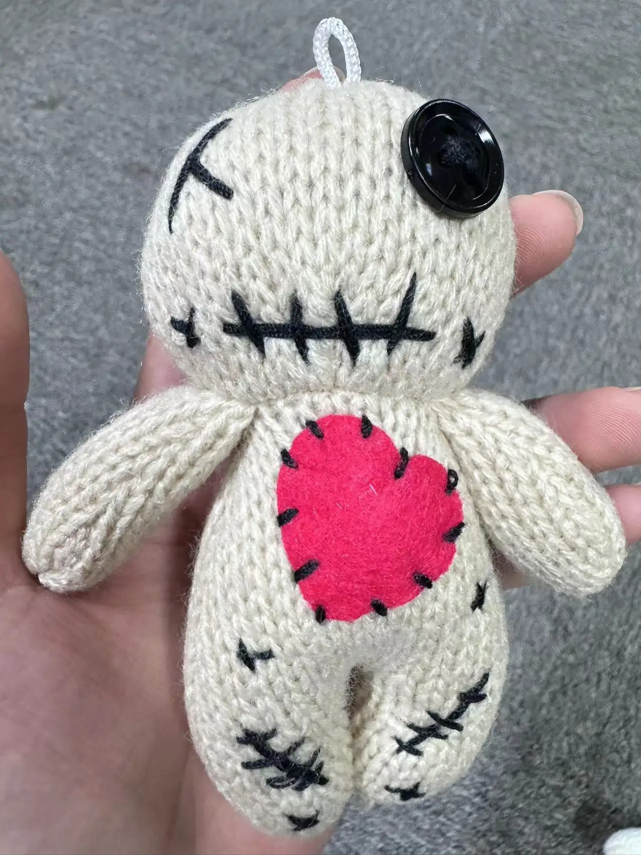 Voodoo Dolls Set with Creepy Revenge Voodoo Doll DIY Halloween Scray Ghost Holder Horror Funny Christmas Ornaments Toys Gift