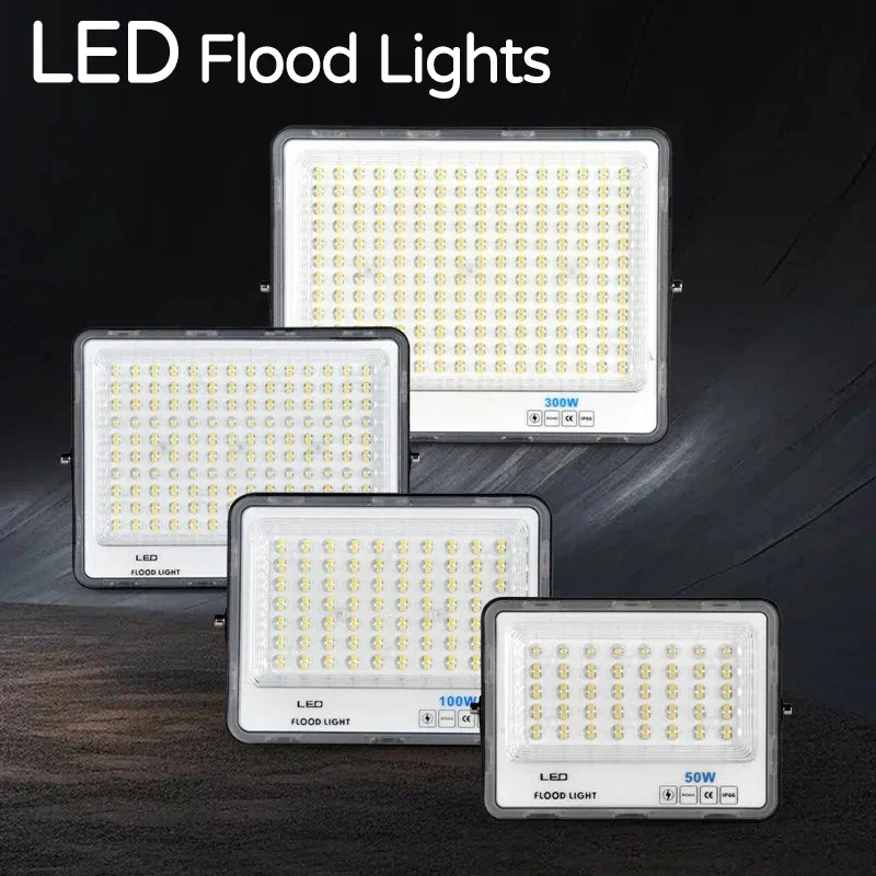 

LED Flood Light 50W 100W 200W High Brightness AC85V-265V Waterproof IP66 Reflector Floodlight Spotlight Outdoor Wall Street Lamp