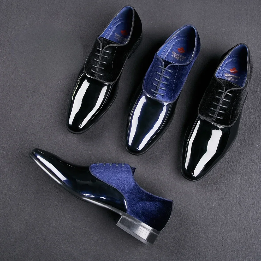 Men Dress Shoes Men Spring Wedding Fashion Office High Quality Leather Comfy Business Man Formal Shoes 2024 Men Shoes