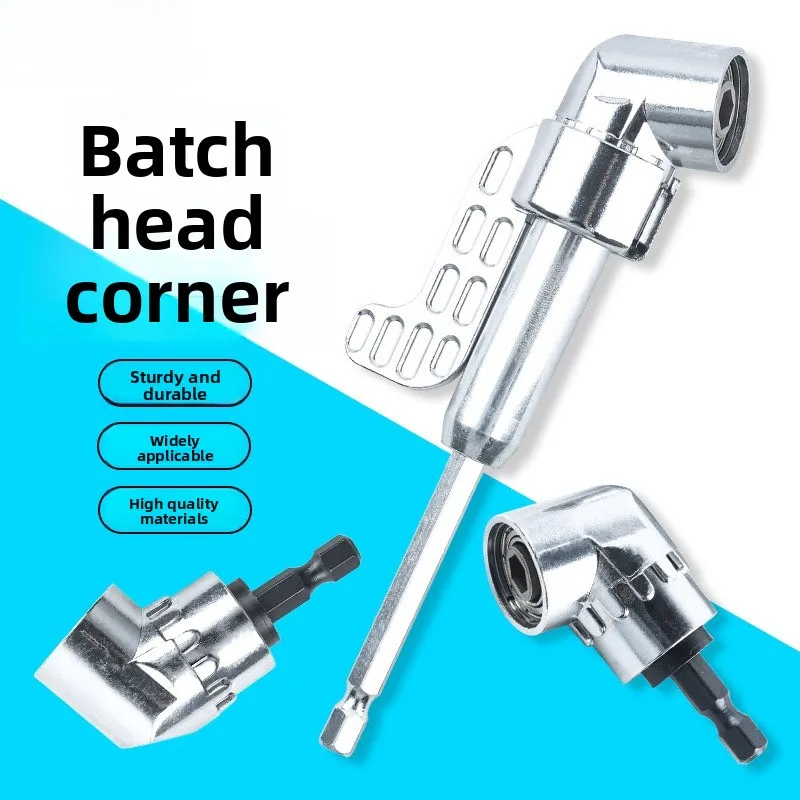 

1 Pcs Right Angle Drill Attachment,105 Degree Right Angle Drill Bit Adapter, Electric Screwdriver Hardware Tool Accessories