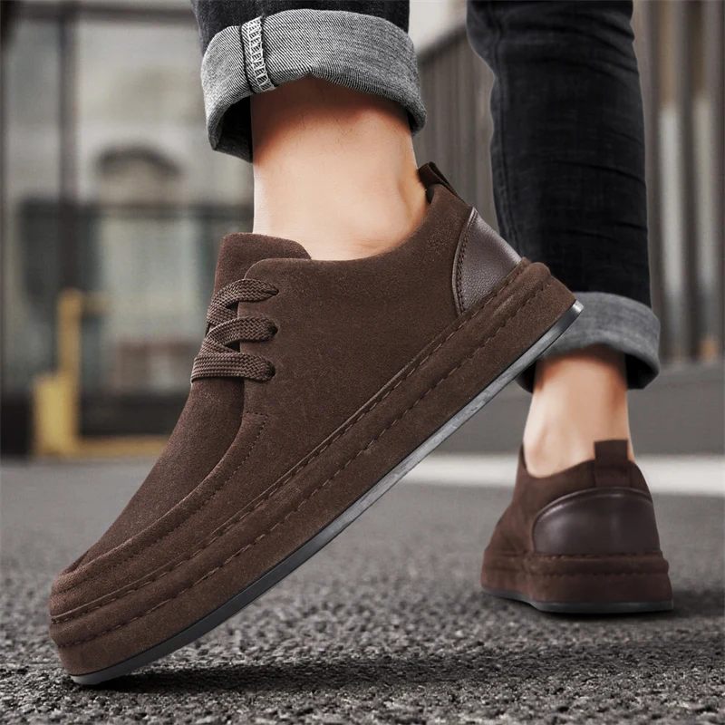 Leather Men Casual Shoes Breathable Soft Sole Office Loafers Shoes Men Designer Shoes Men Italian Brand Moccasins Zapatos Hombre