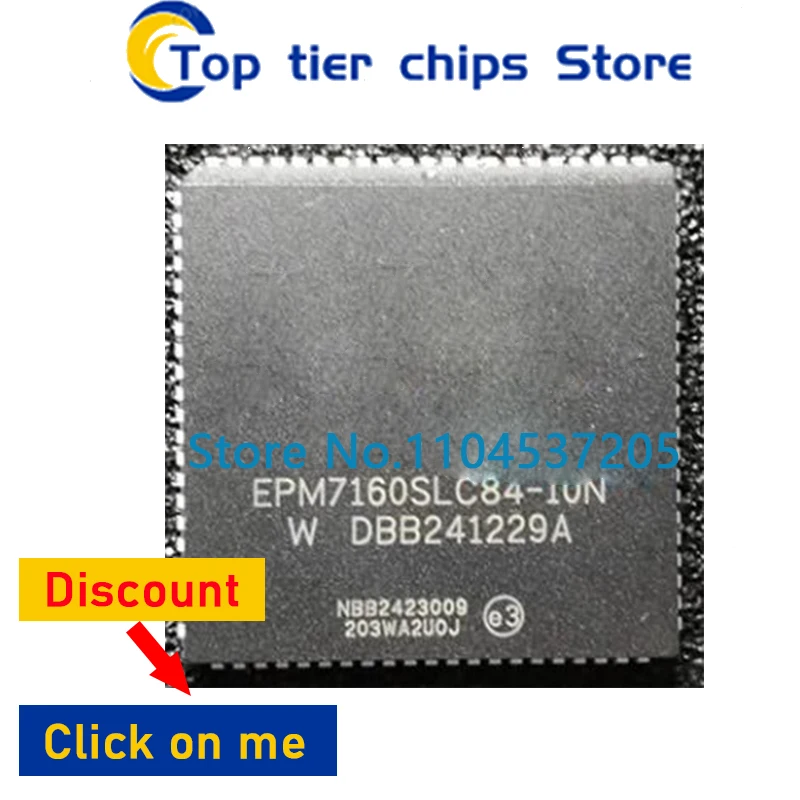 1pcs/lot  PLCC84 EPM7160SLC84-10N EPM7160SLC84-10 EPM7160SLC84  new and original