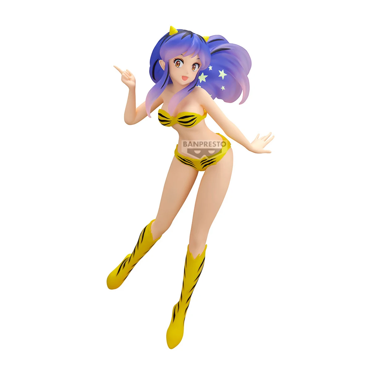 Bandai Original Urusei Yatsura GLITTER&GLAMOURS LUM Shooting star Anime Action Figure BANPRESTO Desktop Collector Figurine Doll