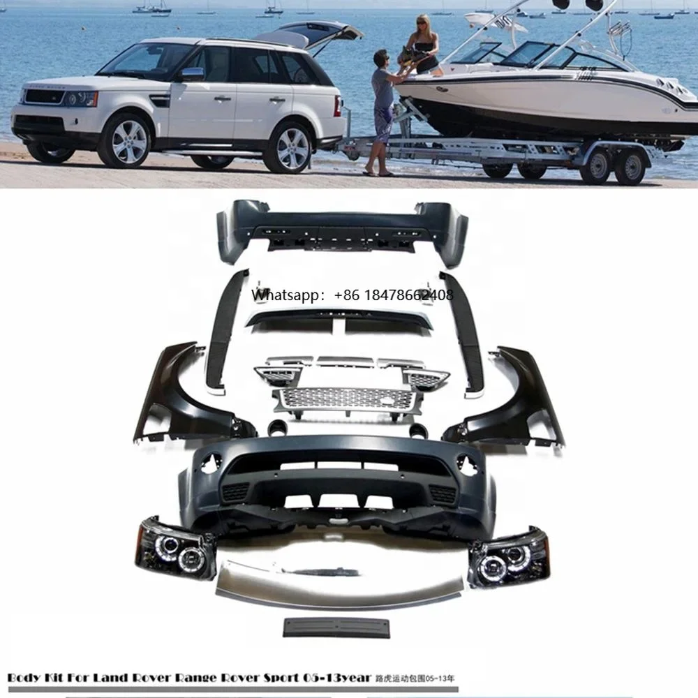 Accessories Headlight Taillight Conversion Autobiography Facelift Body Kit for 05-12 Range Rover Vogue Upgrade to 2012 Kit