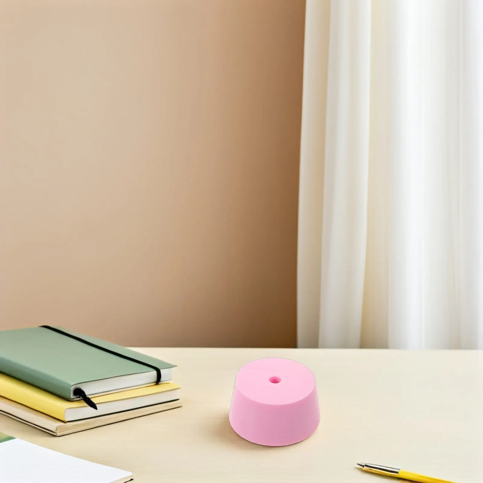 

Силиконовый активатор для камертонов, розовый, круглый, портативный инструмент для обслуживания музыкальных инструментов, для музыкантов, йоги, звукотерапии, аксессуары для ремонта