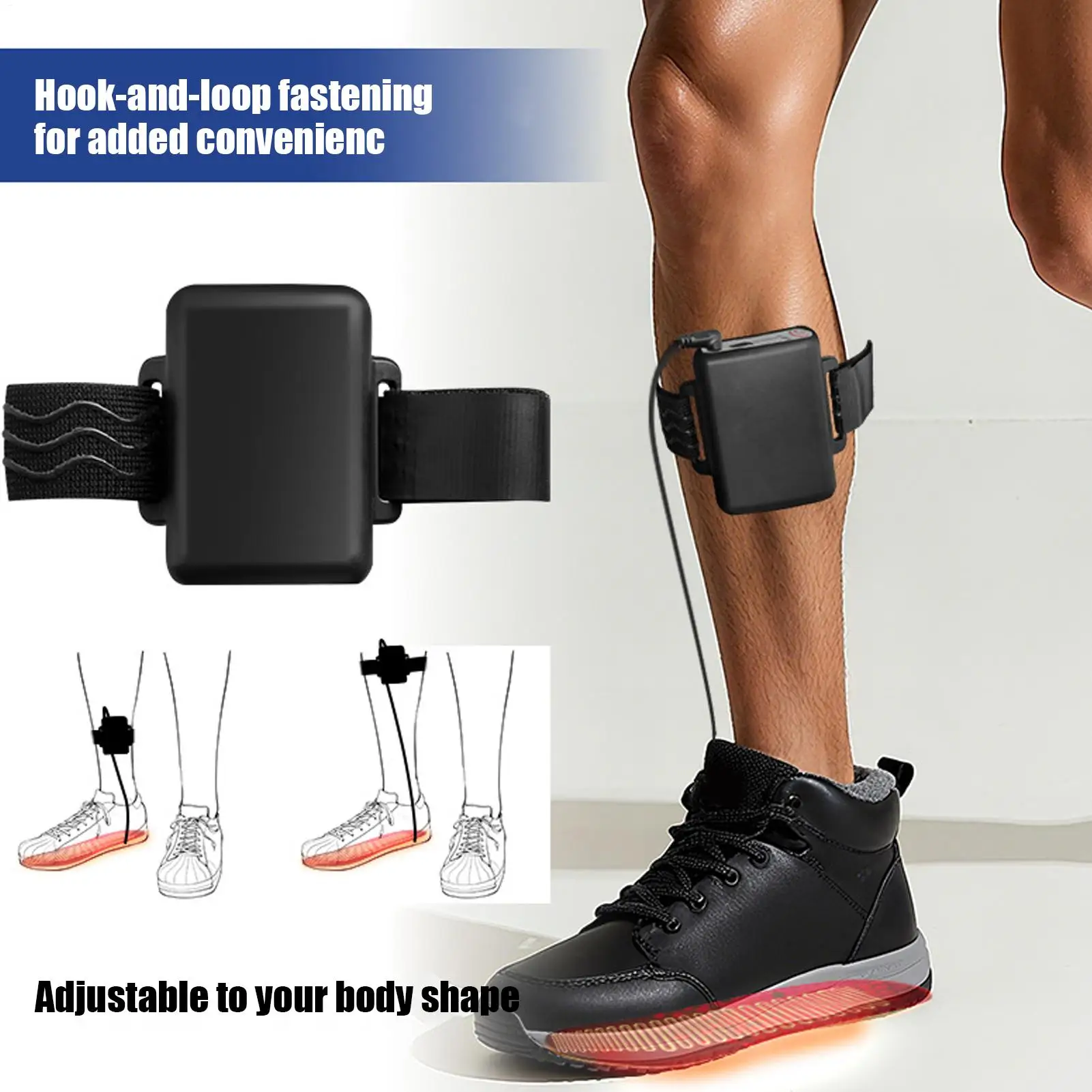 

Heating Insoles Adjustable 5000Mah Warmer Inserts Warmer For Camping Skiing Motorcycling Traveling Biking Fishing Outdoor Work