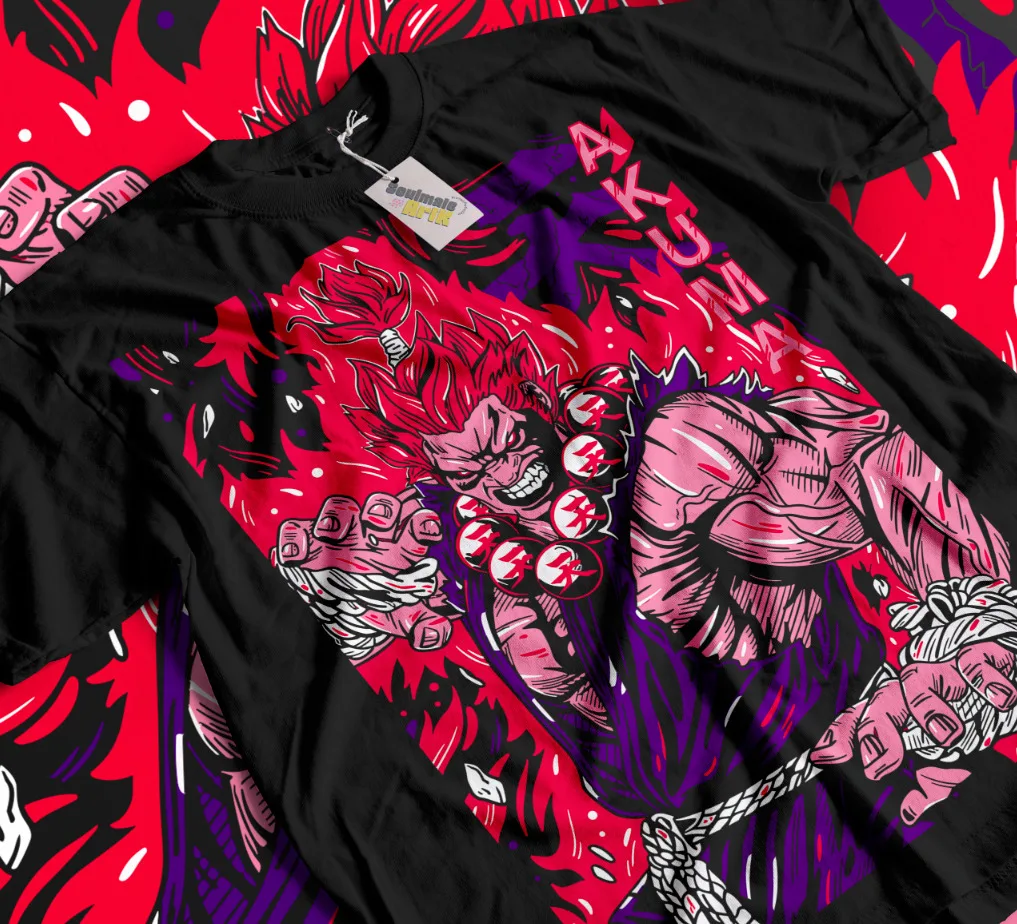 

Akuma Gouki Fighting T-Shirt Video Game Gaming Unisex Shirt Soft Tee All Sizes