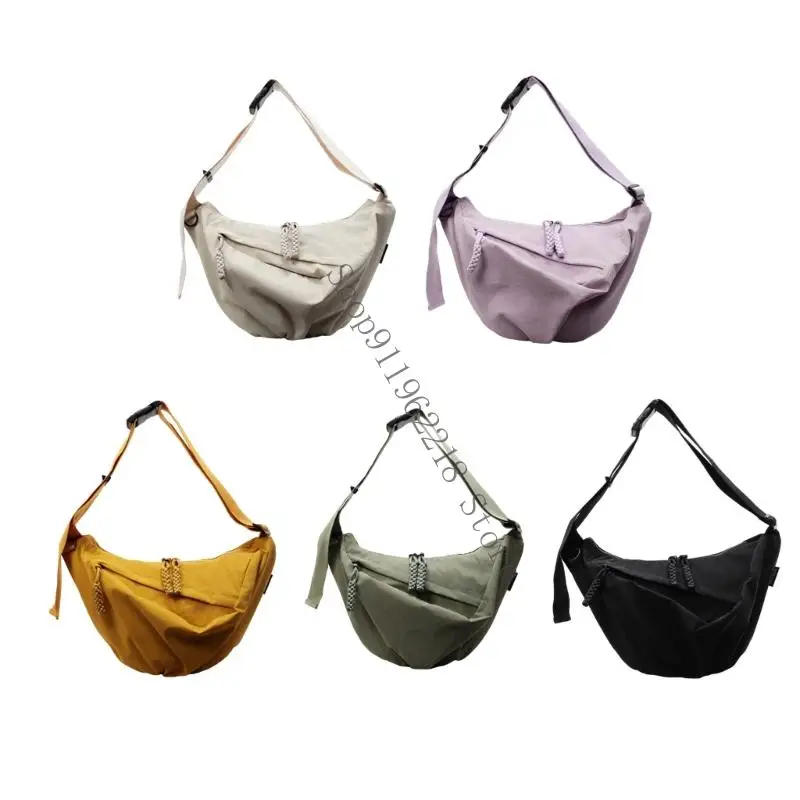 

Women Bag Large Capacity Shoulder Bag Dumplings Bag Korean Styles Crossbody Bag 066F