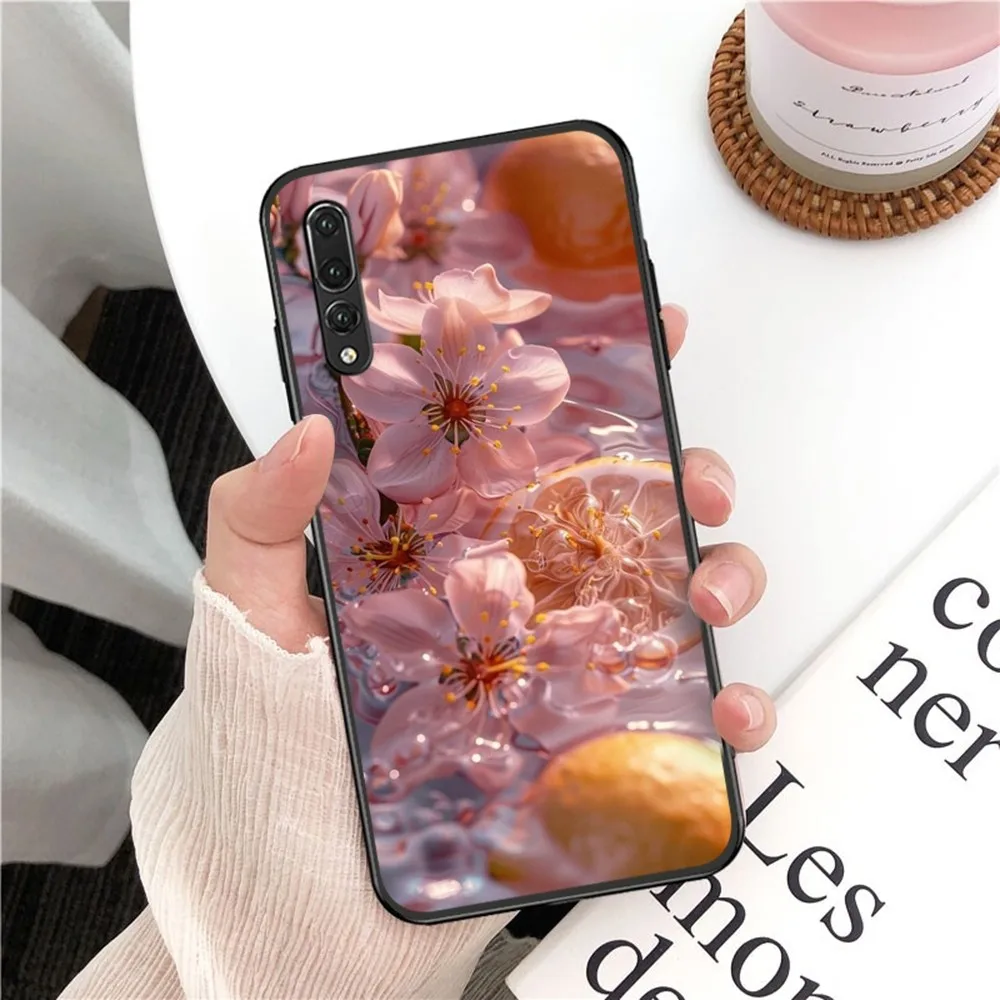 3D Water Ripple Simple Art Phone Case For Huawei P 8 9 10 20 30 40 50 Pro Lite Psmart Honor 10 Lite 70 Mate 20lite