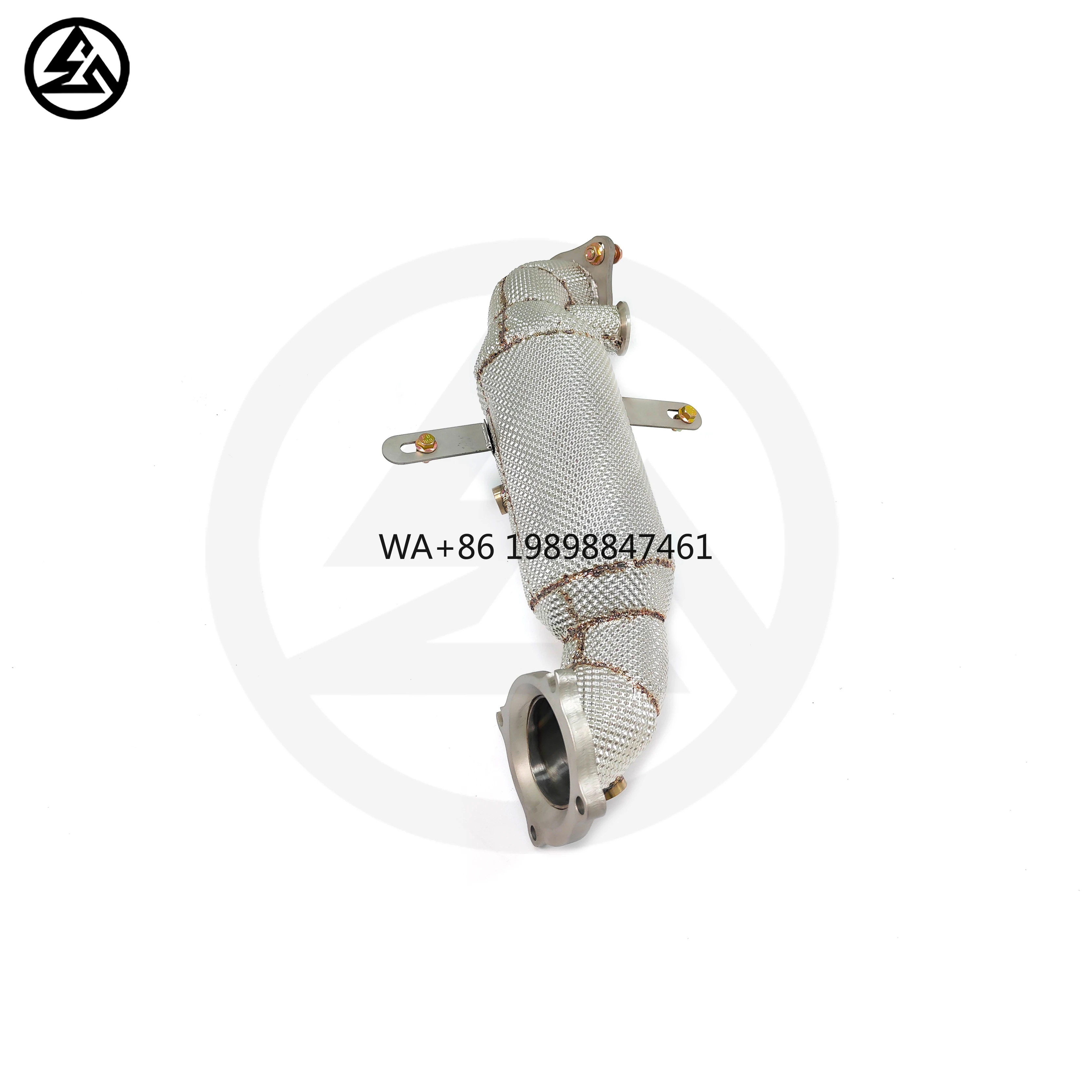 

Downpipe for Alfa Romeo Giulia/Stelvio 2.0T High Flow Exhaust Sport Cat Downpipe