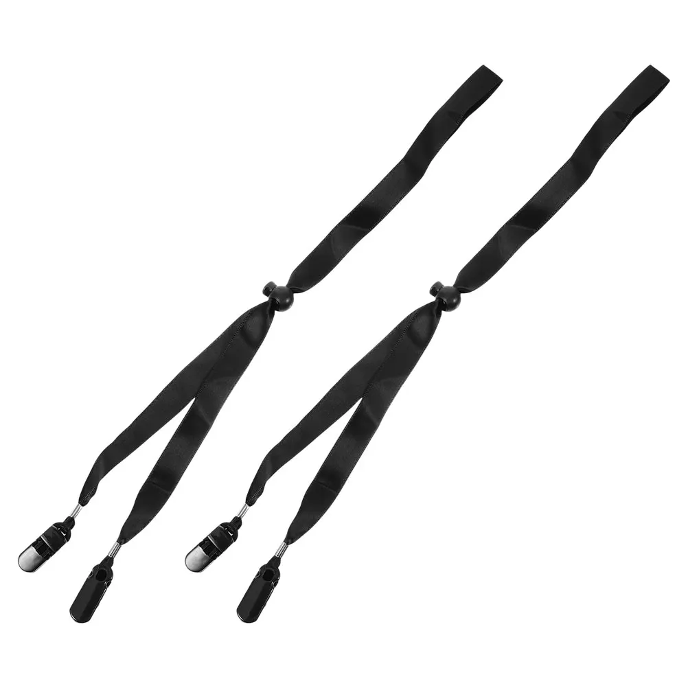 

2pcs Windproof Belt Adjustable Hat Clip for Travel Lightweight Compact Outdoor Hiking Camping Fishing Hat Strap Retainer