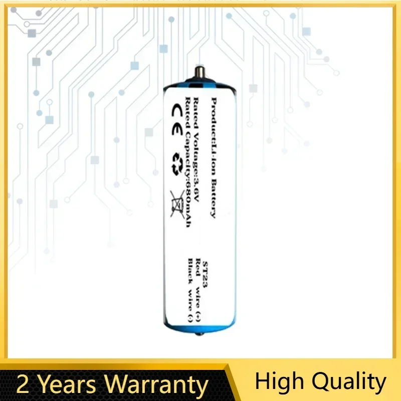 680mAh Replacement Battery for Panasonic ES-ST21 ST23 ST25 SE27 ST29 ST37 ST39 ES-GA21 GA20 GA40 ERT3 Ert 3 Portable Batteries