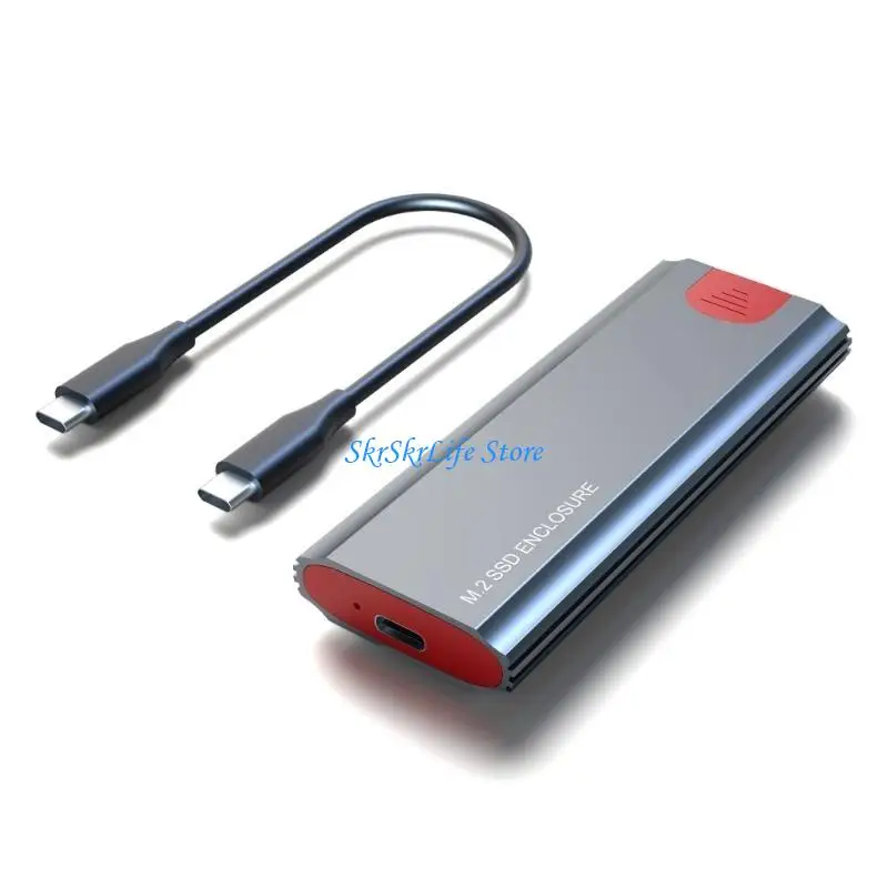 

E65E USB3.1 Type-C -Gen2 to NVMe PCIe External SSD Enclosure for M2 NVME Hard Disk