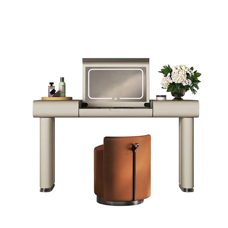 Space Saving Minimalist Makeup Station Premium Aesthetic Elegant Luxury Dressers Creative Storage Komody Home Furniture
