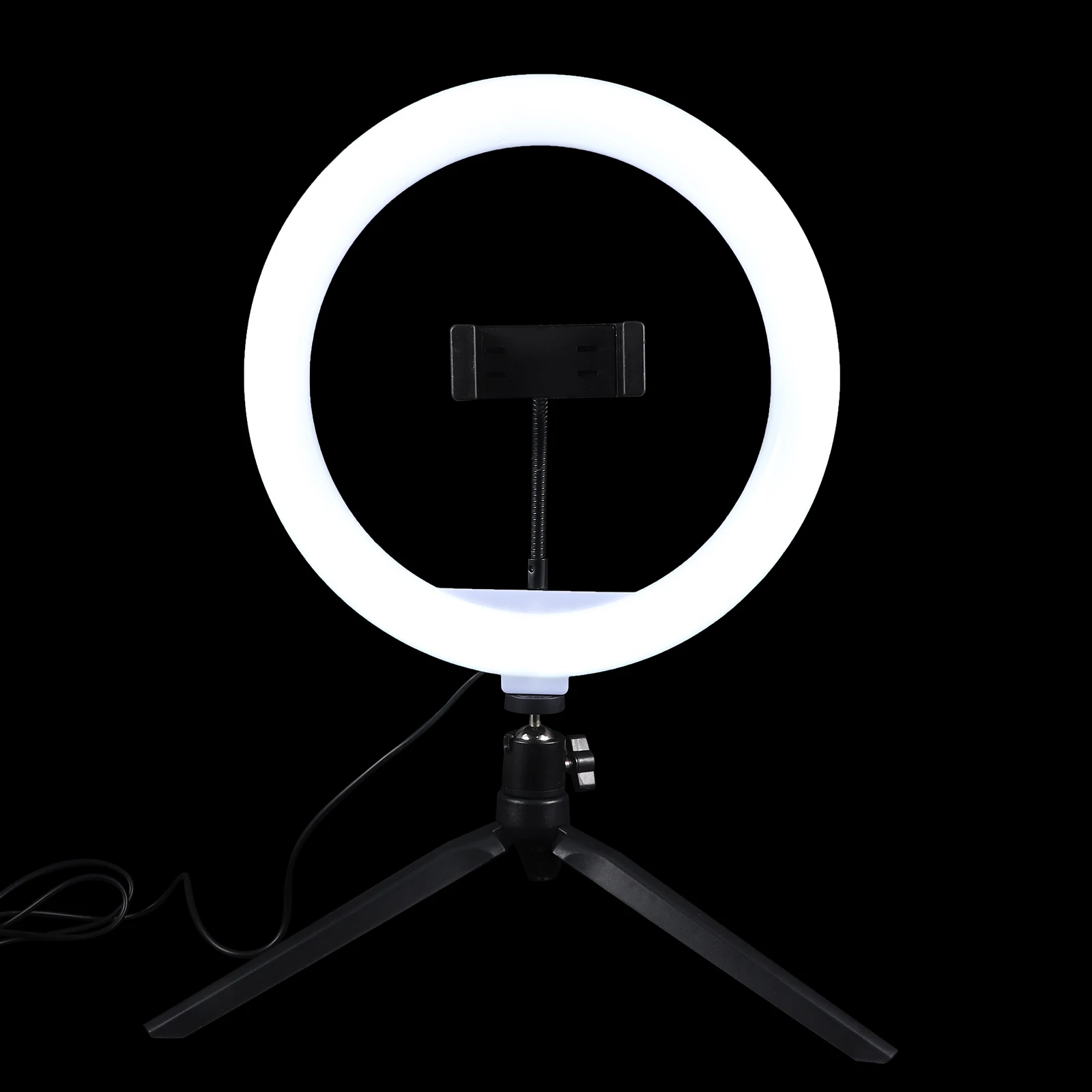 

8 Inch LED Ring Lamp ABS Tripod Fill Light Adjustable Photography Lighting Live Broadcast Studio Beauty Selfie Gifts