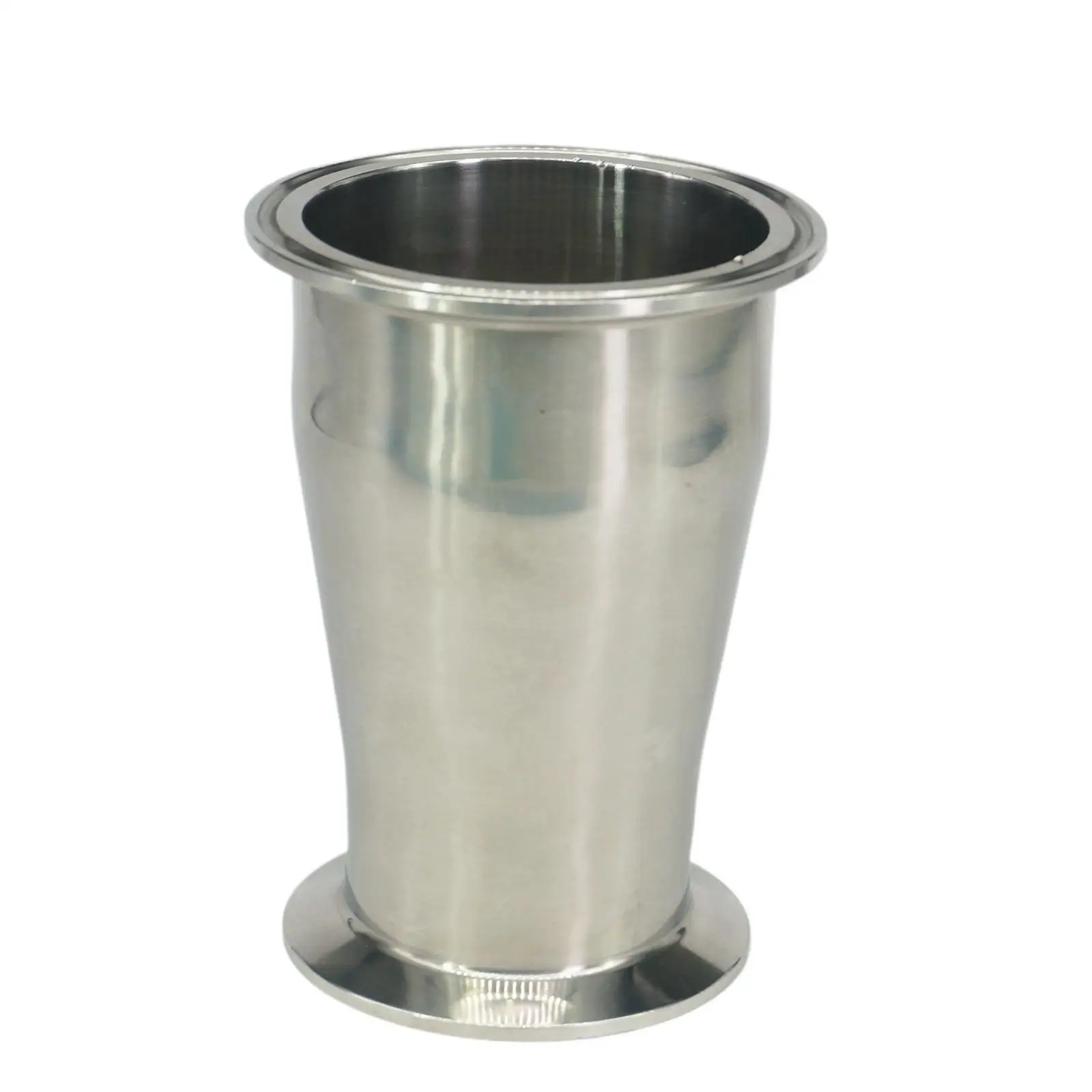 

Fit Tube O.D 76mm-57mm Tri Clamp 3"-2.5" Ferrule O.D 91-77.5mm 304 Stainless Steel Sanitary Pipe Fitting Reducer