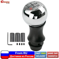 For Ford Focus 2 Mondeo 3 S-MAX C-MAX Mustang Galaxy Fiesta MK6 Transit MK6 MK7 5 Speed Gear Shift Knob Stick Shifter Lever Pen