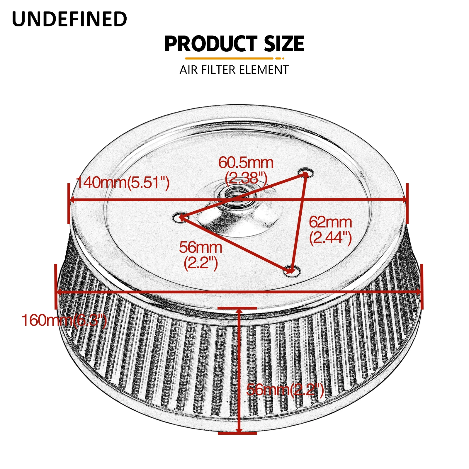 Fit For Harley Harley Dyna Street Bob Low Rider Softail Fat Bob Touring Road King Electra Glide Sportster Motorcycle Air Filter