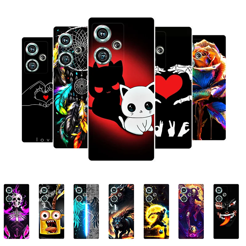 For Nubia Z50 Case Z 50 Funny Cute Silicone Soft Back Cases for ZTE Nubia Z50 NX711J Cover NubiaZ50 Shockproof Bumper