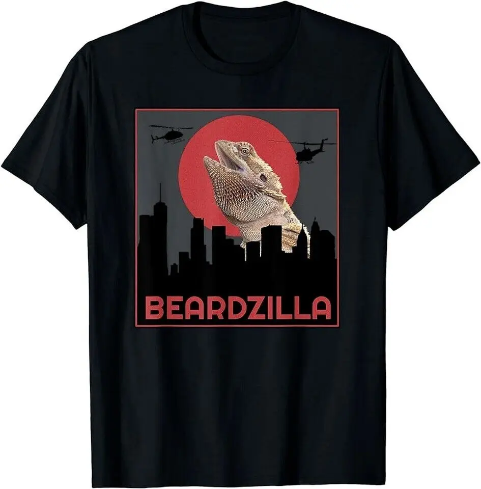 Beardzilla Bearded Dragon Funny tshirt T-Shirt