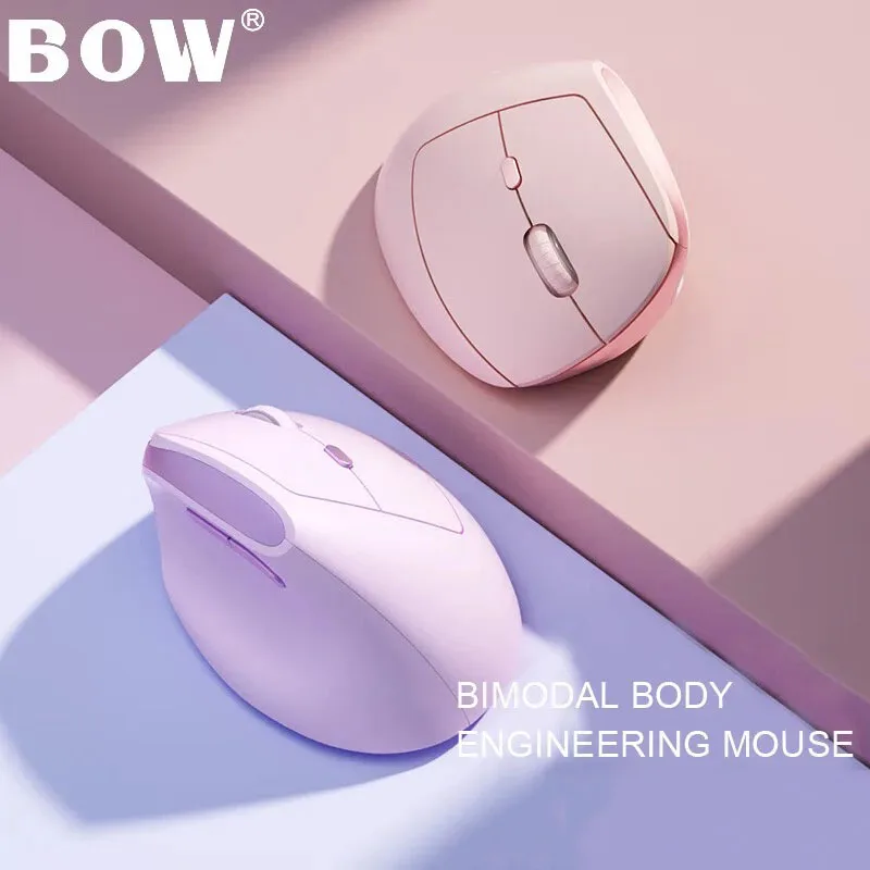 

Ergnomical Mouse Recharging , Small Mouse Charging Compatible for MacBook, Laptop, PC with USB Port Quiet Typing