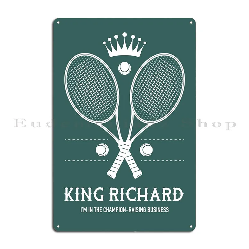 King Richard Metal Plaque Poster Wall Decor Personalized Customized Pub Personalized Tin Sign Poster