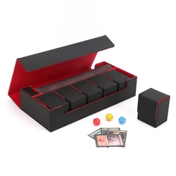 Card Deck Storage Box Durable Sturdy TCG OCG Card Storage Trading Card Deck Box for Commander MTG Card Carrying Organiser Case