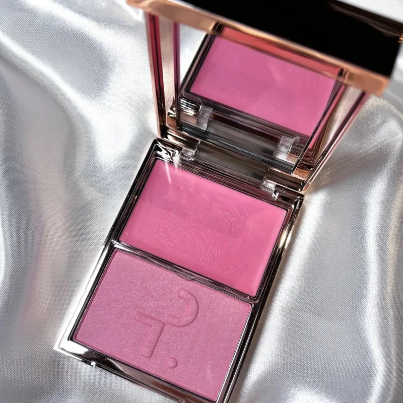 Patrick-Ta Double-take Creme & Powder Blush Matte Satin Finish Fine Powder Texture Popular Popular Brand Creamy Rouge Products