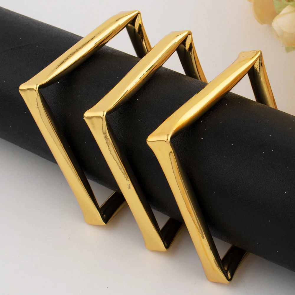 

Gold-Plated Bracelet Punk Retro Simple Fashion Jewelry Hip-Hop High-End Accessories for Jewelry Gift Earring Set Minimalist Chic