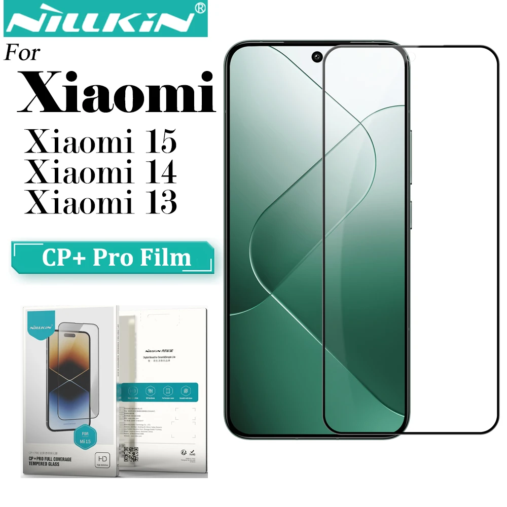 NILLKIN For Xiaomi 15 Mi 14 Mi 13 CP+ Pro Series Screen Tempered Glass 9H Anti Explosion Screen Protector for Xiaomi 15 14 13