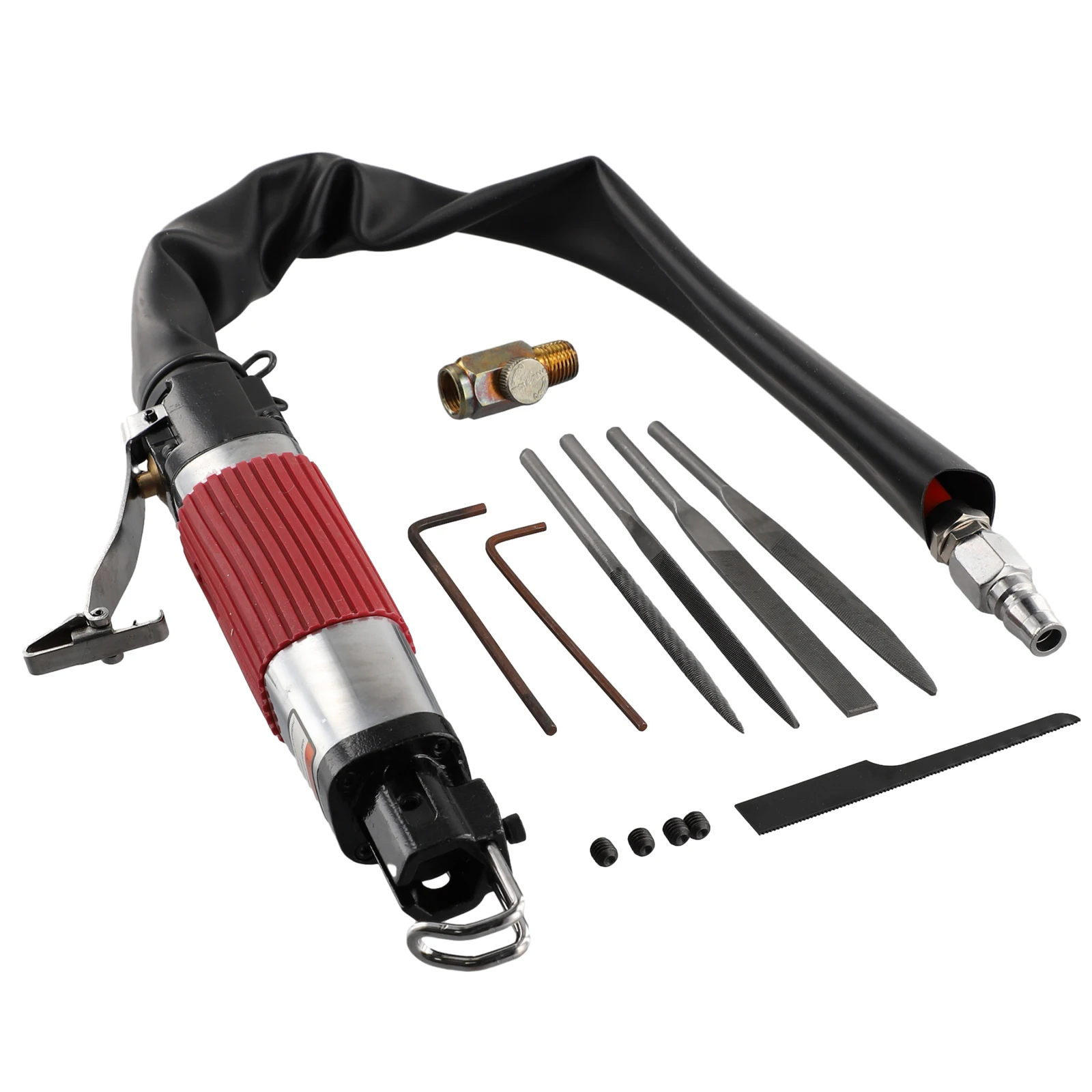 

AF10 Pneumatic File Reciprocating Air Saw File Anti Slip Design Safe and Easy to Use for Cutting Grinding Metal Wood