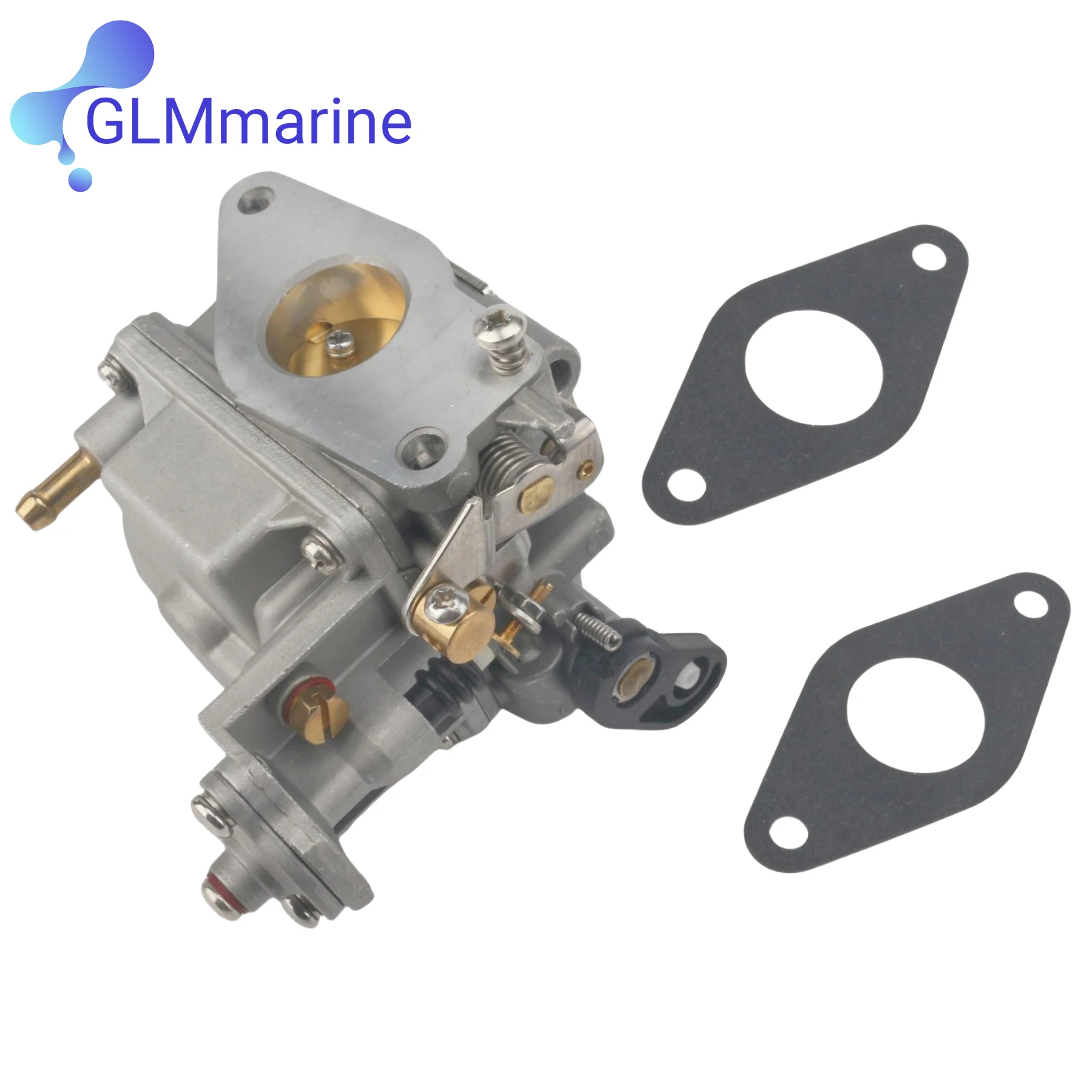 For Yamaha 4 Stroke 15HP 66M-14301 Carburetor Assy with Gasket 66M-13646 Outboard Engines 66M-14301-00 66M-14301-11 18-346