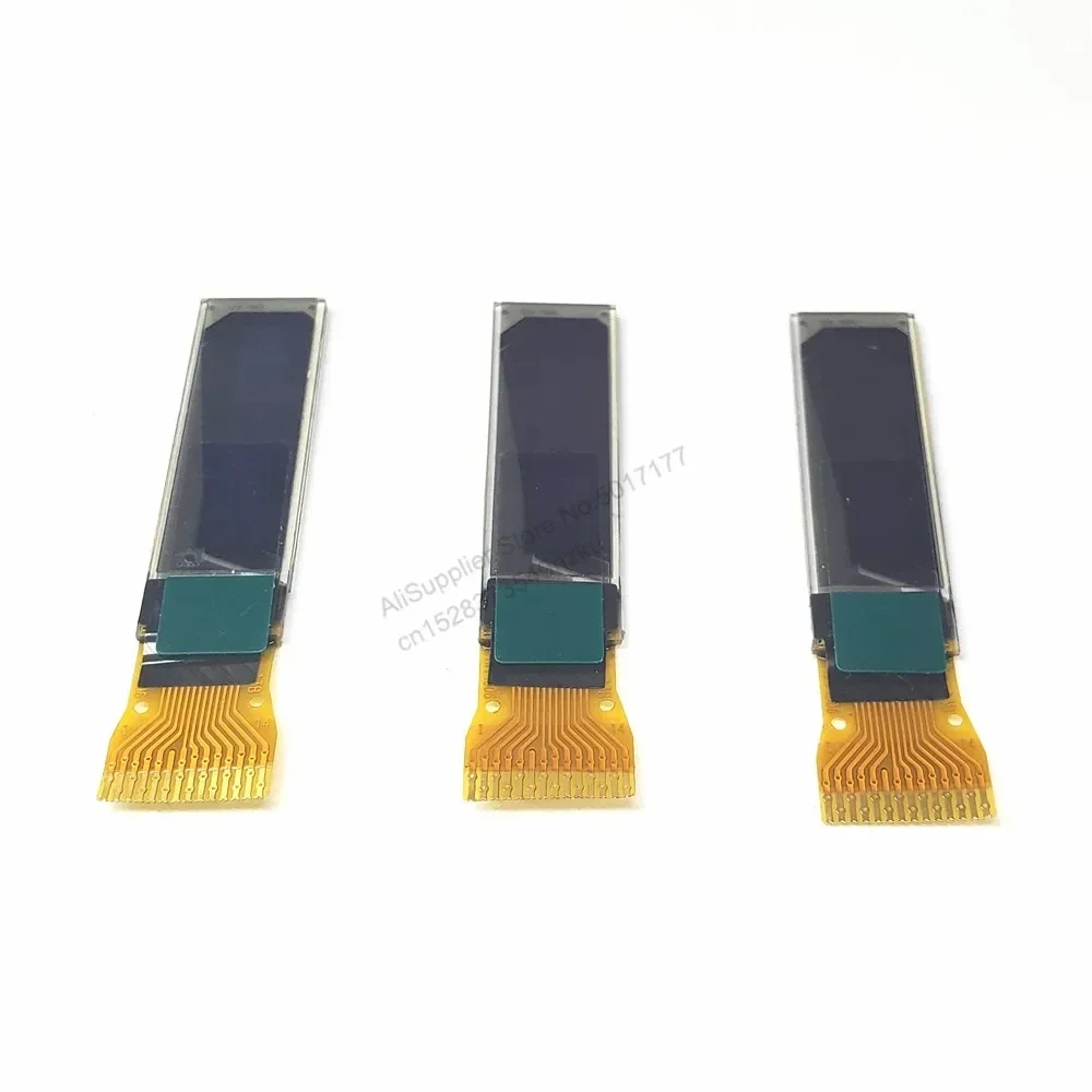 0.69 Inch OLED Display Module 14Pin OLED Display 96*16 White Light SSD1306 I2C IIC Screen Display for TS100 TS08