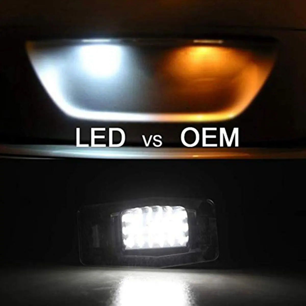 Lively- 4Pcs License Plate Light License Plate Light for Ford Escape Mercury Mazda MX-5 MPV
