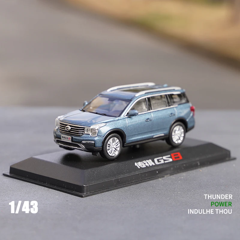 Maßstab 1:43 Trumpchi GS8 Simulation Legierung Auto Modell Diecast Spielzeug Sammeln Souvenir Dekoration Geschenk Spielzeug Autos