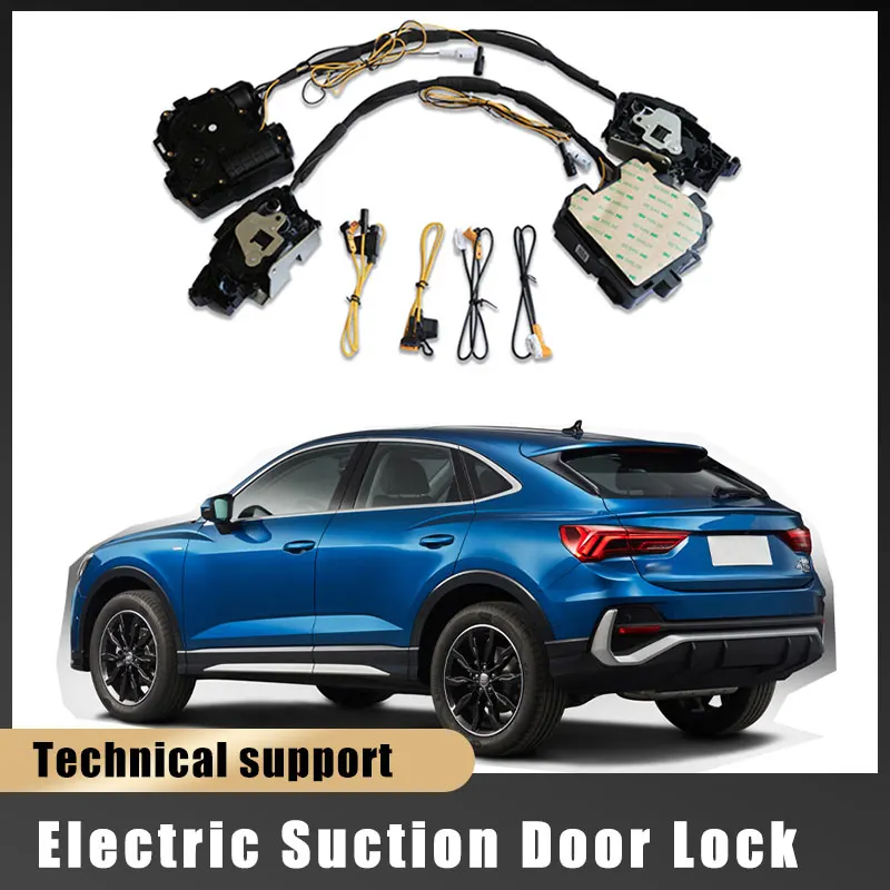 

Car Soft Close Door Latch Pass Lock Actuator Electric Absorption Suction Silence Closer For Audi Q3 2012~2022