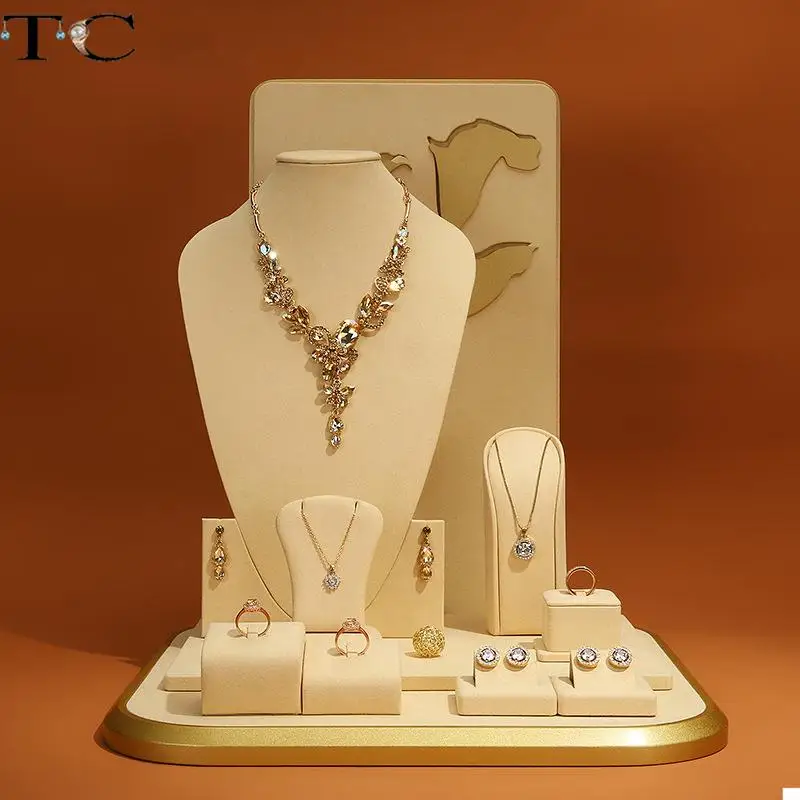 

Новая подставка для демонстрации ювелирных изделий: кольца, серьги, ожерелья, кулоны, браслеты. Стойка для хранения и демонстрации на прилавке.