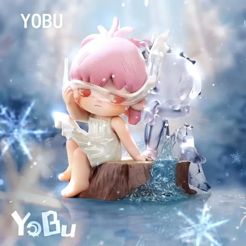 

Аутентичные Yobu Yubu, вторая поколение, серия «Первый опыт», слепая коробка, настольное украшение, игрушка ручной работы, милая подарочная коллекция