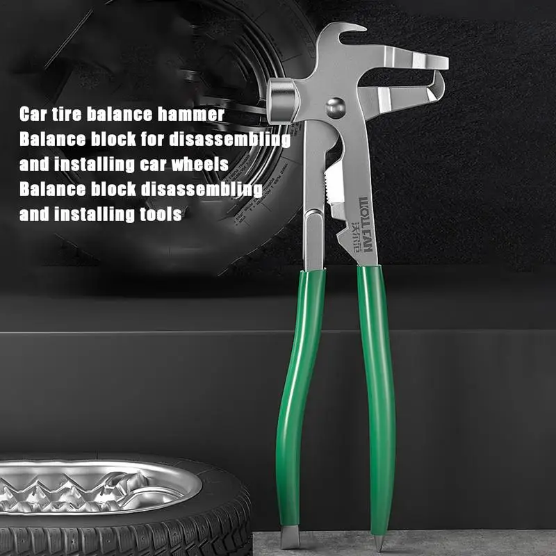 Car Tires wheel balancer Weight Plier Automobile Wheel Balancing Hammer car Wheel Weight Hammer Tool  For Tire Repair Tool