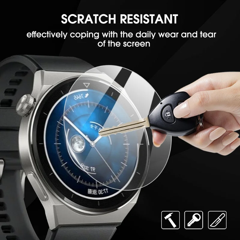 Huawei için temperli cam izle GT 3 Tempered Pro Pro 46mm Tempered SE GT Runner Smartwatch HD temizle ekran koruyucu patlamaya dayanıklı Film