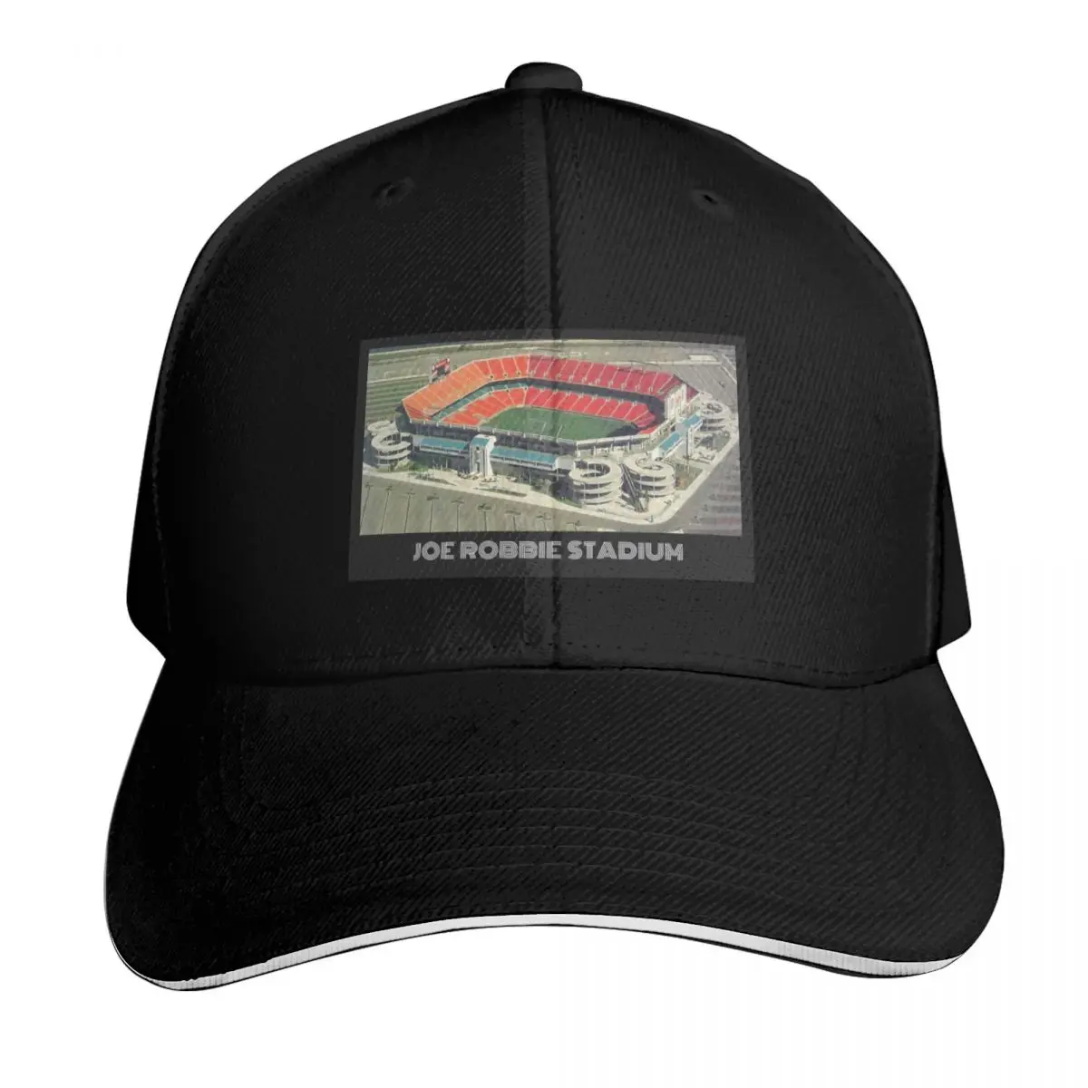 Joe Robbie Stadium- White Baseball Cap Unisex for Men Women Outdoor Golf Running Hiking Summer Beach Travel