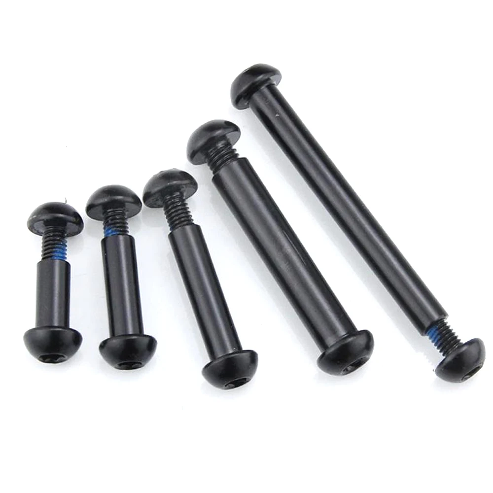 Kalosse M8X17-67MM Bike Rear Shock Screws Full Suspension Mountain Bike Bolts Carbon Steel Strong Screws