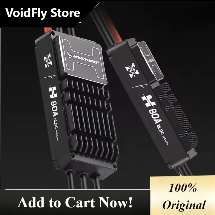 VoidFly New For Hobbywing XRotor Pro H80A 14S BLDC HV Electric Speed Controller 6S 12S 14S for Dr-one Remote Motor Power ESC H80