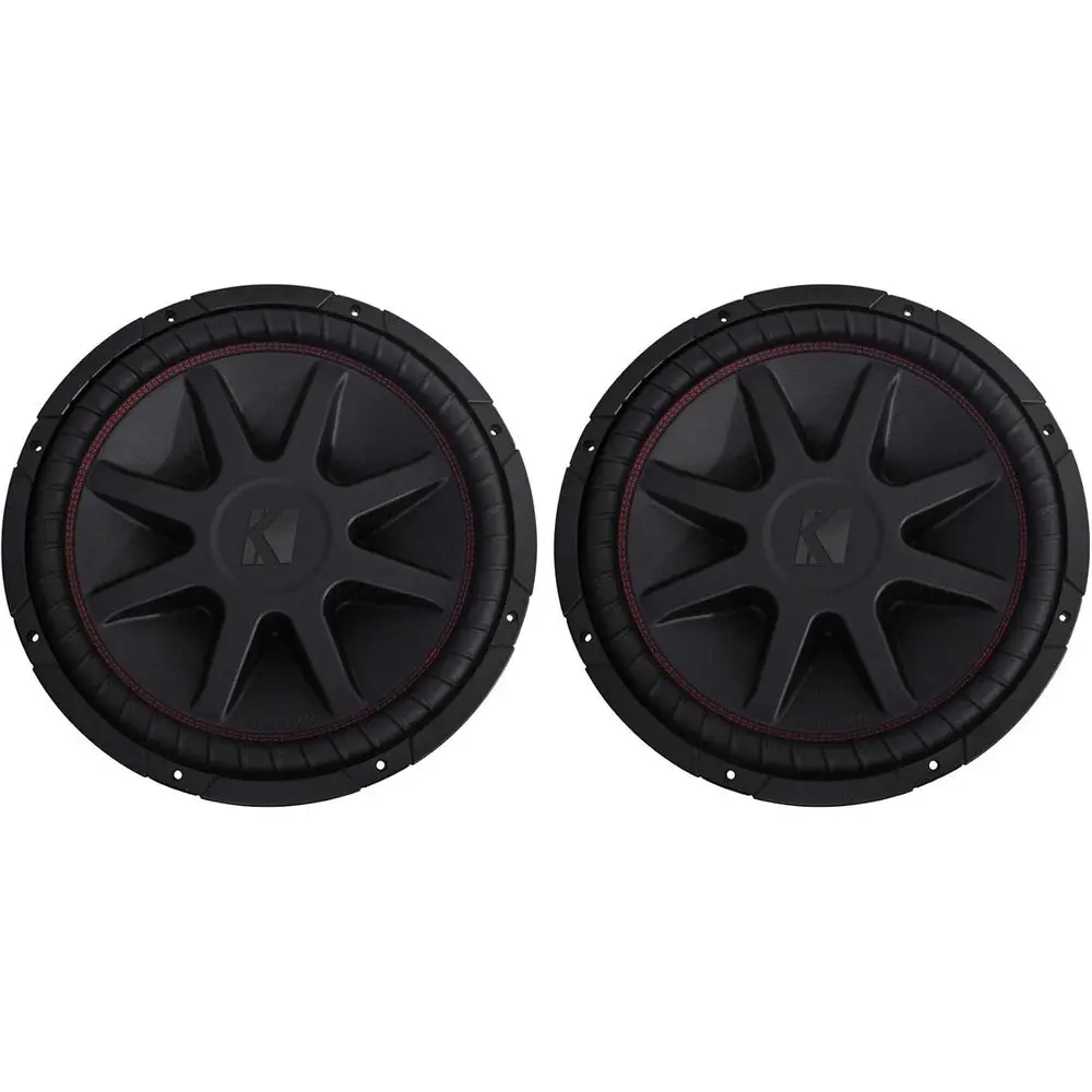 

(2) 43CVR152 COMPVR 15" 2000 Watt Car Audio Subwooers Subs CVR15-2