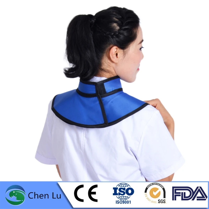 Genuine x-ray protection all-round protective thyroid collar medical ionizing radiation protective 0.35mmpb lead collar